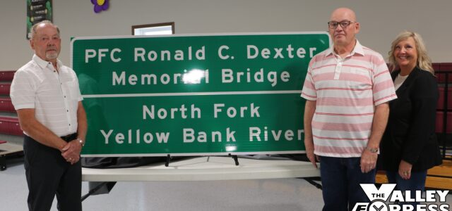 Bridge South of Milbank Dedicated to Fallen Hero – PFC Ronald C. Dexter