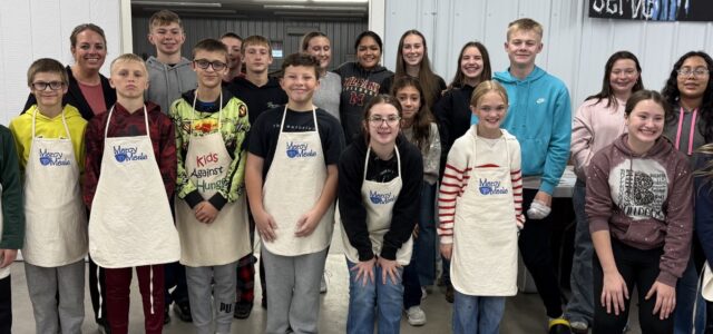 Milbank Middle School Student Council Packs Mercy Meals