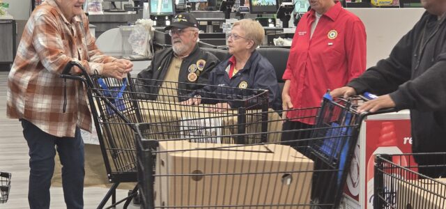 75 Boxes of Groceries Go Home With Veterans