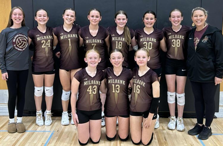 Seventh-Grade Volleyball Team Wins First at Morris Tournament