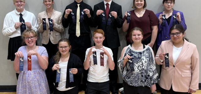 Milbank Interp Team Shines in Season Opener — Roark Earns Superior Plus