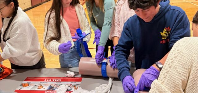 Milbank HOSA Students Experience Medic Camp