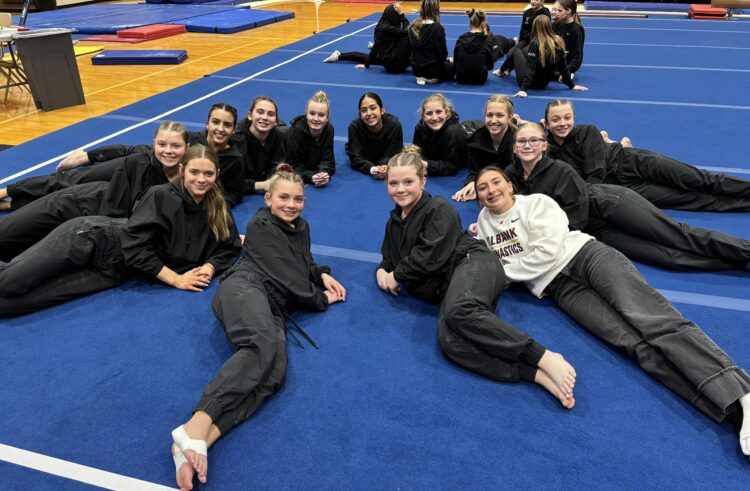 MHS Gymnasts Start Season With High Floor Score