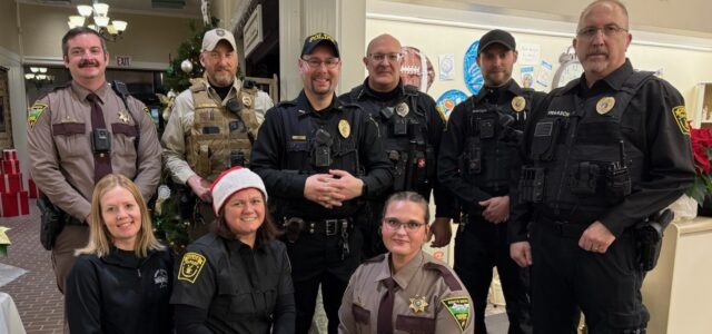 Kids and Cops Pair Up for Annual Shop with a Cop in Milbank  