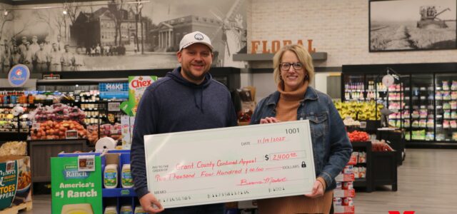 Berens Market Presents $2400 to Grant County Combined Appeal
