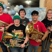 MHS Musicians Play in 2025 Merry TUBACHRISTMAS