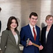 Tate Pew Takes Second at Golden Eagle Debate Tourney