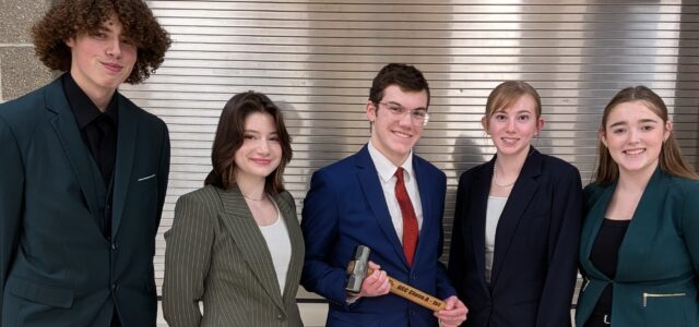 Tate Pew Takes Second at Golden Eagle Debate Tourney