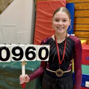 Macyn Dunnihoo Breaks Longstanding MHS Record in Gymnastics