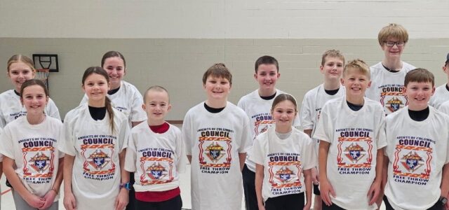 Storm, Hendricks, and Anderson Win District KC Free Throw Contest