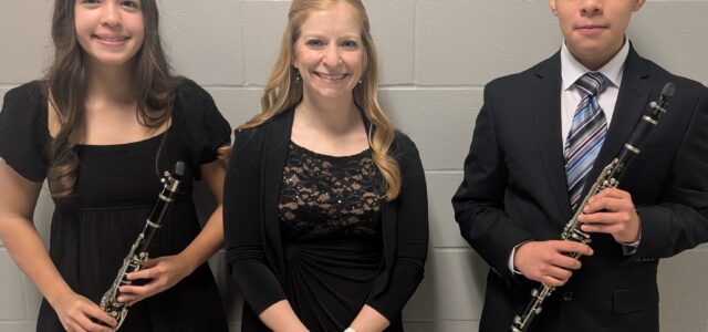 Untalan and Mendoza Perform in Middle School All-State Band