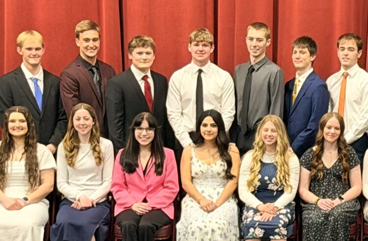 National Honor Society Inducts 2026 Members for Milbank
