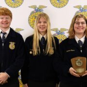 Schweer Takes First Place in Vet Science at State FFA