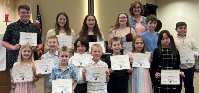 Kristi Seehafer Piano Students Perform  Spring Recital