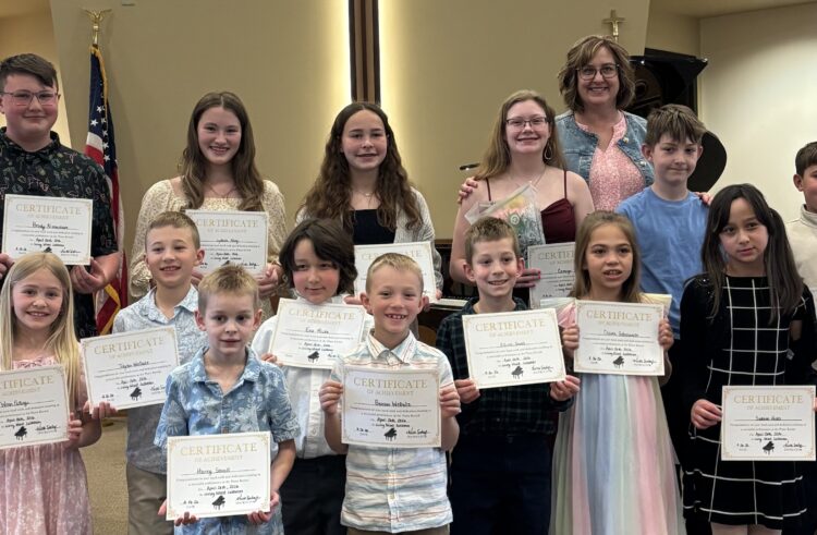 Kristi Seehafer Piano Students Perform  Spring Recital