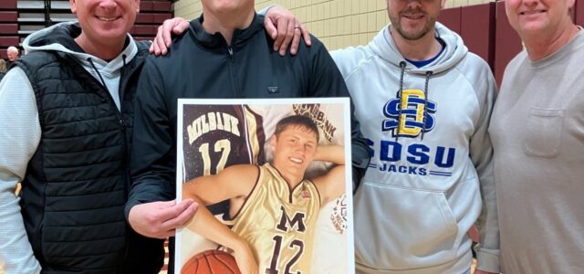 Mike Paulson –MHS Record Holder – Celebrates 40th at Alumni Tourney