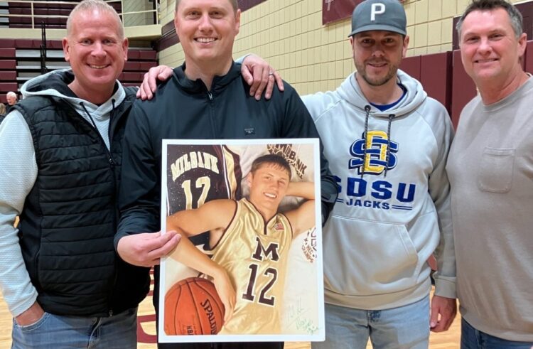 Mike Paulson –MHS Record Holder – Celebrates 40th at Alumni Tourney