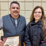 Vince and Amy Yamaura Recognized by Bulldog Booster Club
