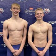 Bass and Mathiason Compete in Speedo Sectionals Swim Meet