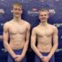 Bass and Mathiason Compete in Speedo Sectionals Swim Meet