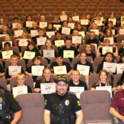 Milbank Fifth Graders Graduate From D.A.R.E. Program Today