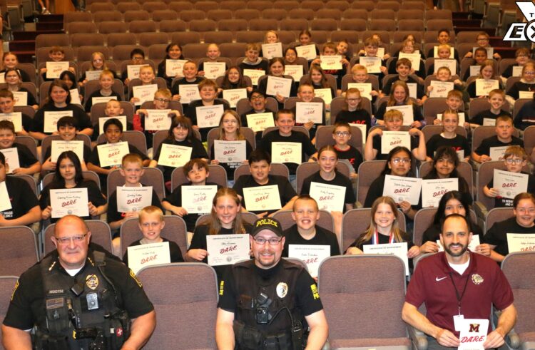 Milbank Fifth Graders Graduate From D.A.R.E. Program Today