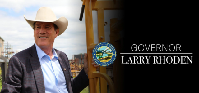 Meet Governor Larry Rhoden in Milbank 