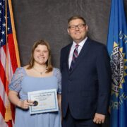 Keira Steffen Honored at State Academic Excellence Luncheon