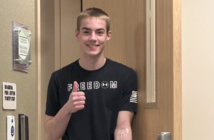 Keaton Johnson Leads Lap of Life at 29th Annual Cancer Walk