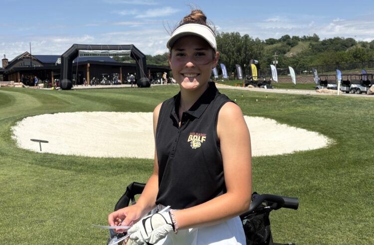 Zora Henrich Cards Personal Best at State Golf