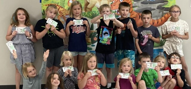 Summer Reading Gigantisaurus Success at Big Stone Library