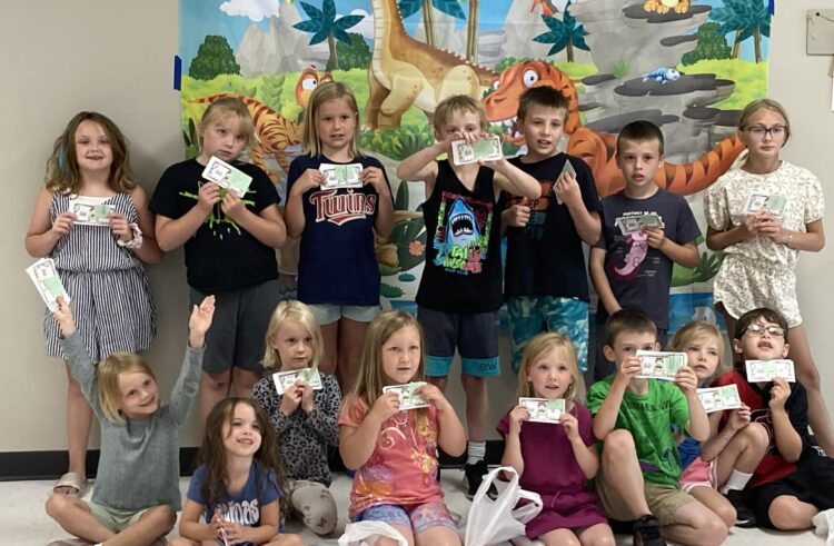 Summer Reading Gigantisaurus Success at Big Stone Library