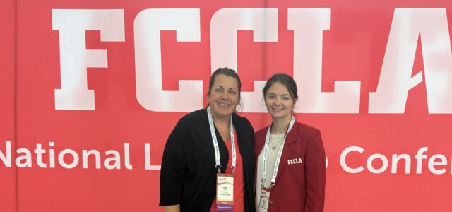 Kalli Moser Bakes With the Best at National FCCLA Conference