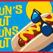 Free Burgers and Hot Dogs at Suns Out Buns Out on Wednesday