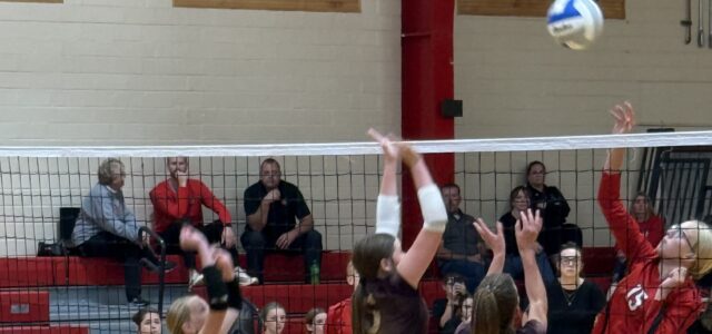 8th-Grade Lady Bulldogs Down Deuel in Volleyball