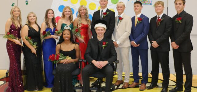 Heller and Townsend Crowned 2026 MHS Homecoming King and Queen