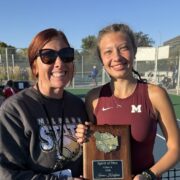 Jenna Korstjens Wins Spirit of Max Award at State Tennis